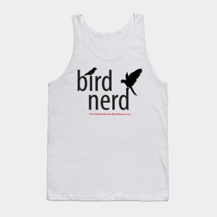 CB bird nerd - black type Tank Top